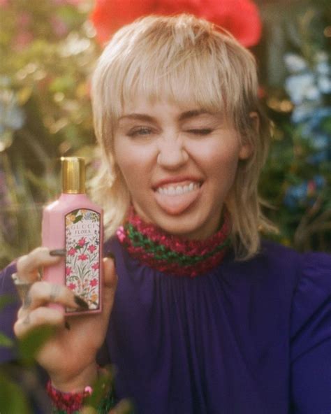 miley cyrus gucci ad